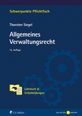 Abbildung von: Allgemeines Verwaltungsrecht - C.F. Müller