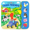 Cover: Dinos Love Farm Friends - Cottage Door Press