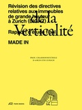 Cover: De la verticalit&eacute; - Park Books