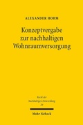Abbildung von: Konzeptvergabe zur nachhaltigen Wohnraumversorgung - Mohr Siebeck