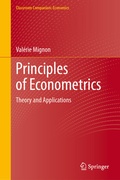 Cover: Principles of Econometrics - Springer