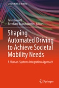 Cover: Shaping Automated Driving to Achieve Societal Mobility Needs - Springer