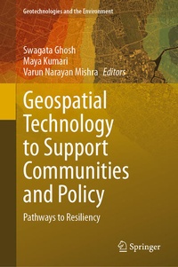 Enlarge image Cover: Geospatial Technology to Support Communities and Policy - Springer