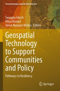 Enlarge image Cover: Geospatial Technology to Support Communities and Policy - Springer