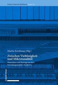 Abbildung von: Zwischen Vieltönigkeit und Mikrotonalität - Schwabe Verlagsgruppe AG Schwabe Verlag