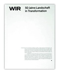 Cover: WIR. - Deutscher Architektur Verlag