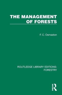 Enlarge image Cover: The Management of Forests - Routledge