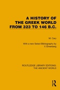 Cover: A History of the Greek World from 323 to 146 B.C. - Routledge