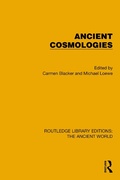 Cover: Ancient Cosmologies - Routledge