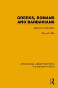 Cover: Greeks, Romans and Barbarians - Routledge