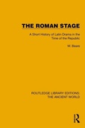 Cover: The Roman Stage - Routledge
