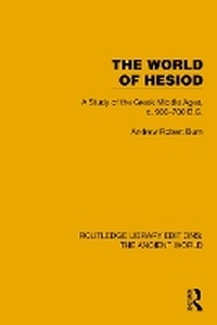 Enlarge image Cover: The World of Hesiod - Routledge