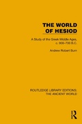 Cover: The World of Hesiod - Routledge