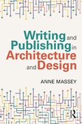 Cover: Writing and Publishing in Architecture and Design - Routledge