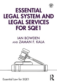 Abbildung von: Essential Legal System and Legal Services for SQE1 - Routledge