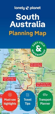 Abbildung von: Lonely Planet South Australia Planning Map - Lonely Planet Global Limited