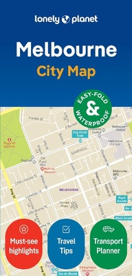 Abbildung von: Lonely Planet Melbourne City Map - Lonely Planet Global Limited