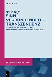 Abbildung von: Sinn - Verbundenheit - Transzendenz - De Gruyter