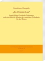Cover: "Ex Oriente Lux" - Harrassowitz Verlag