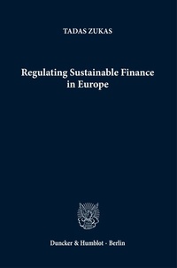 Abbildung von: Regulating Sustainable Finance in Europe. - fibre