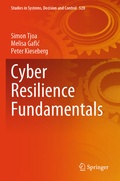Cover: Cyber Resilience Fundamentals - Springer