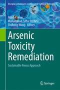 Cover: Arsenic Toxicity Remediation - Springer