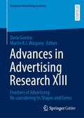 Cover: Advances in Advertising Research XIII - Springer
