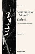 Cover: Verse von einer Universit&auml;t. Logbuch - Mitteldeutscher Verlag