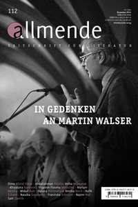 Abbildung von: Allmende 112 - Zeitschrift für Literatur - Mitteldeutscher Verlag