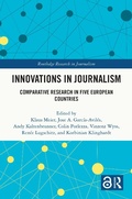 Cover: Innovations in Journalism - Routledge