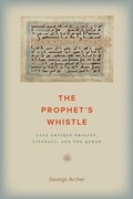 Cover: The Prophet's Whistle - University of Iowa Press