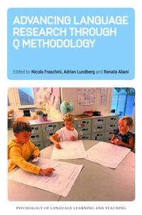 Enlarge image Cover: Advancing Language Research through Q Methodology - Multilingual Matters