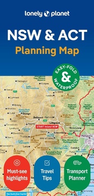 Abbildung von: Lonely Planet New South Wales & ACT Planning Map - Lonely Planet Global Limited