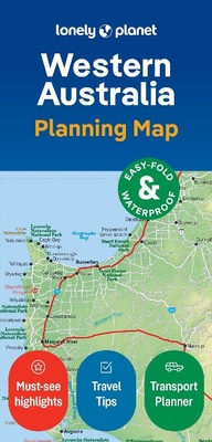 Abbildung von: Lonely Planet Western Australia Planning Map - Lonely Planet Global Limited