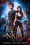 Cover: Burn the Night (The Enforcers, #1) - Baywolf Press