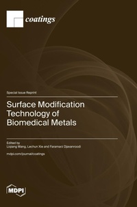 Enlarge image Cover: Surface Modification Technology of Biomedical Metals - MDPI AG