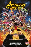 Cover: AVENGERS FOREVER 1 - HELDEN EINER FINSTEREN WELT - Marvel bei Panini Comics