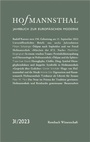 Cover: Hofmannsthal - Jahrbuch zur Europäischen Moderne - Nomos