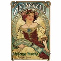 Cover: Art Noveau: Alphonse Mucha's Path Towards Fame and Misfortune - John Nunez