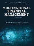 Cover: Multinational Financial Management - Cognella Academic Publishing