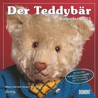 Abbildung von: DUMONT - Der Teddybär 2025 Broschürenkalender, 30x30cm, Wandkalender für Sammler und Bärenfreunde, ein beliebter Klassiker seit 1984 im DUMONT-Programm - DuMont Buchverlag