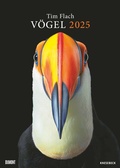 Cover: DUMONT - Tim Flach: V&ouml;gel 2025, 50x70cm, Posterkalender mit diversen Vogelarten in faszinierenden Nahaufnahmen, fotografiert von einem der weltbesten Tierfotografen Tim Flach, deutsches Kalendarium - Knesebeck