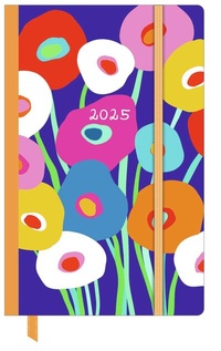 Bild vergrößern Bild: DUMONT - Dominique Vari Blossom 2025 Wochen-Notizkalender, 9x14cm, Taschen-Kalender mit Verschlussband & Falttasche, viele nützliche Sonderseiten - DuMont Buchverlag