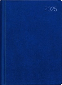 Bild vergrößern Bild: Zettler - Taschenkalender 2025 blau, 8,3x10,7cm, Taschenplaner mit 172 Seiten im flexiblen Kunststoffeinband, Tages- und Wochenzählung, Mondphasen, Wochenübersicht und internationales Kalendarium - Zettler