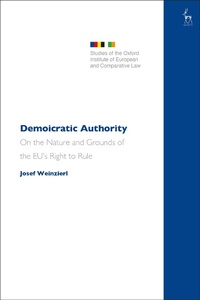 Abbildung von: Demoicratic Authority - Hart Publishing