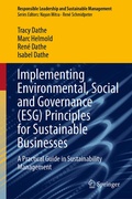 Cover: Implementing Environmental, Social and Governance (ESG) Principles for Sustainable Businesses - Springer