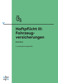 Cover: Haftpflicht III: Fahrzeugversicherungen - Compendio Bildungsmedien