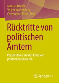 Abbildung von: Rücktritte von politischen Ämtern - Springer VS