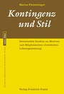 Cover: Kontingenz und Stil - Pustet, F