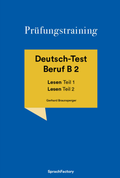 Cover: Deutsch-Test Beruf B 2 Lesen Teil 1 Lesen Teil 2 - pages and more